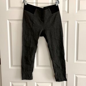 Gray stretch leggings Size L